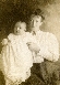 Elvira (baby) and Pauline Groendahl
